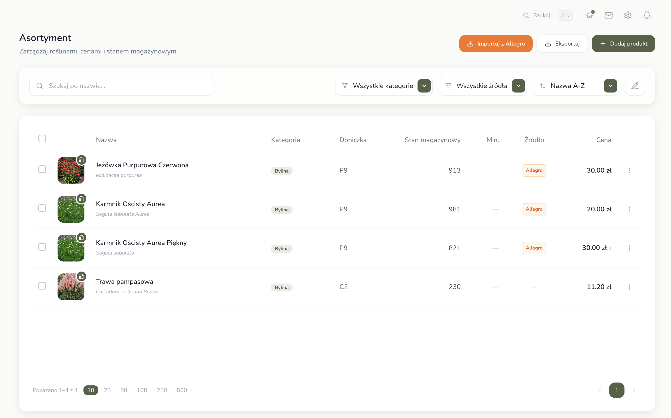 FloraSoft - Produkty
